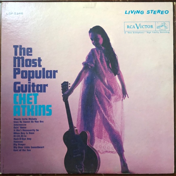 Chet Atkins The Most Popular Guitar Vinyl Lp '61 - Picture 1 of 7
